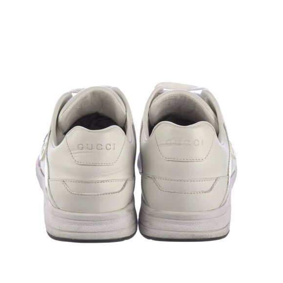 Gucci Leather Low Top Sneakers - Picture 5 of 6
